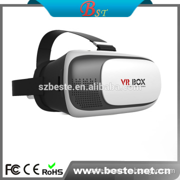 HOT!!! 2016 Hot Selling Virtual Reality Glasses Case Plastic Google Cardboard 3D VR BOX 2.0